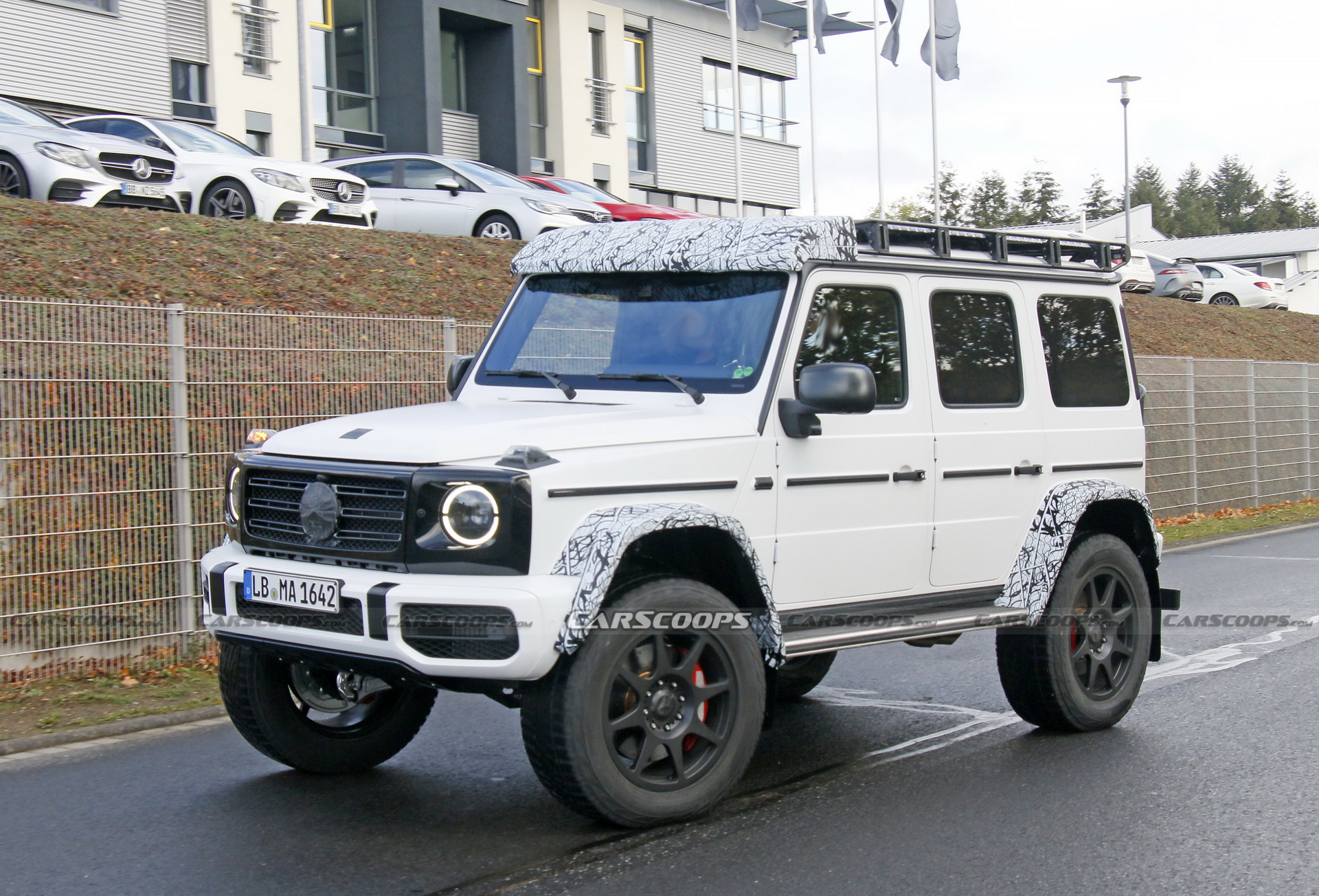2021 Mercedes-AMG G-Class 4×4² Gears Up For The Nurburgring Test Center