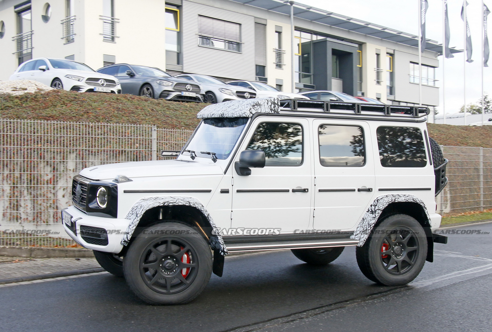 2021 Mercedes-AMG G-Class 4×4² Gears Up For The Nurburgring Test Center