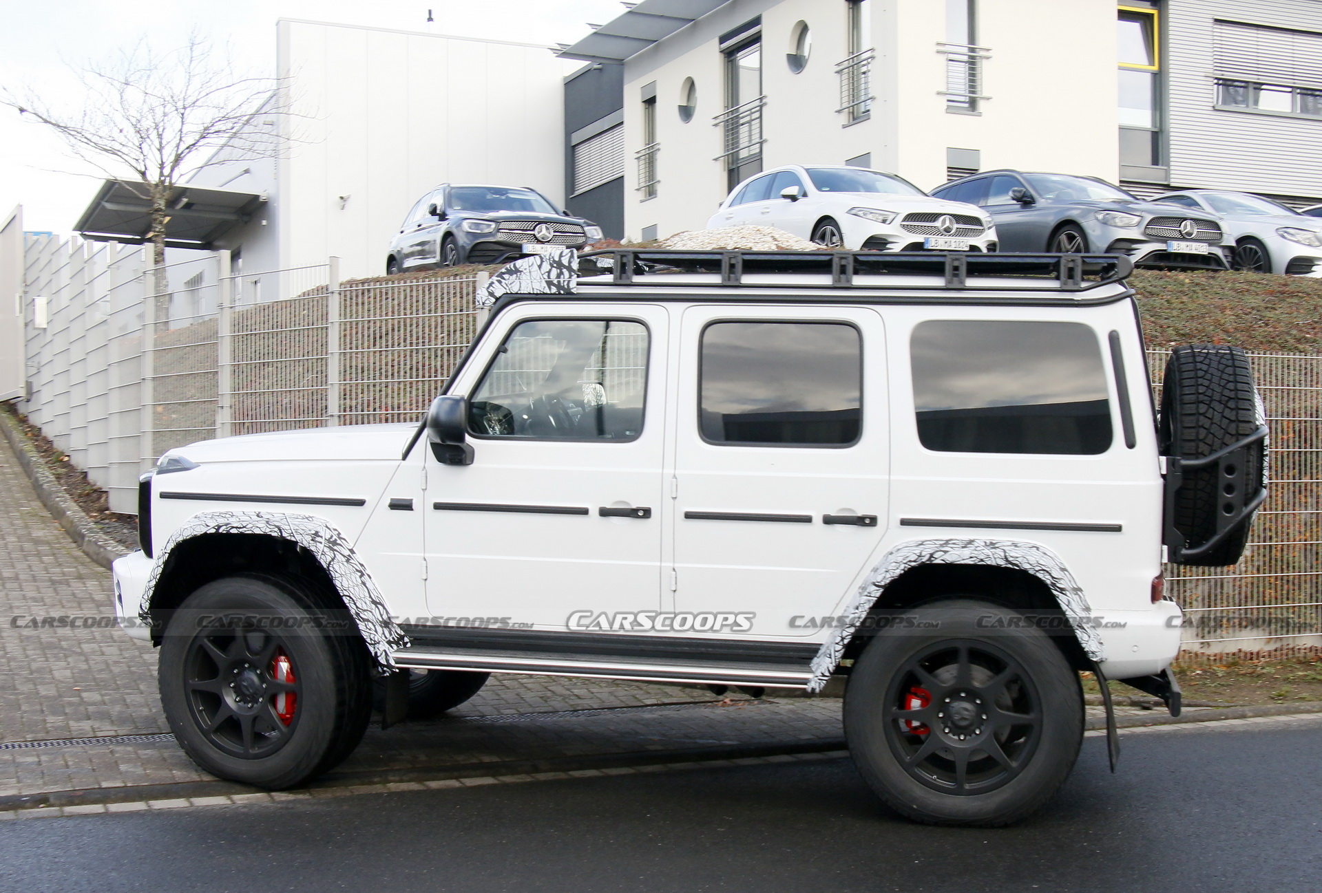 2021 Mercedes-AMG G-Class 4×4² Gears Up For The Nurburgring Test Center