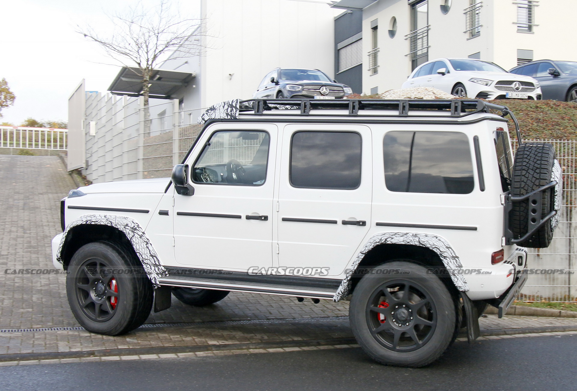 2021 Mercedes-AMG G-Class 4×4² Gears Up For The Nurburgring Test Center