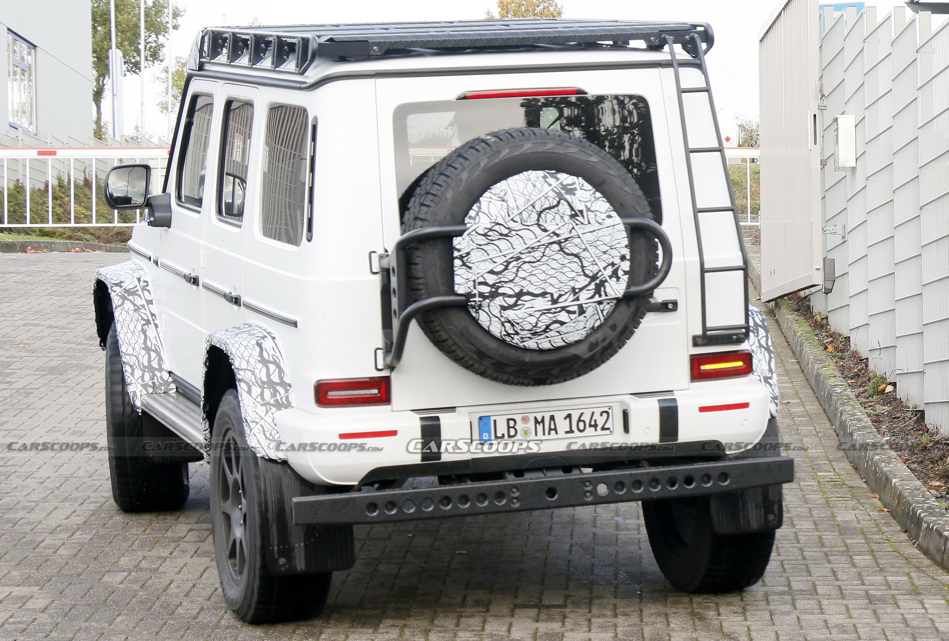 2021 Mercedes-AMG G-Class 4×4² Gears Up For The Nurburgring Test Center