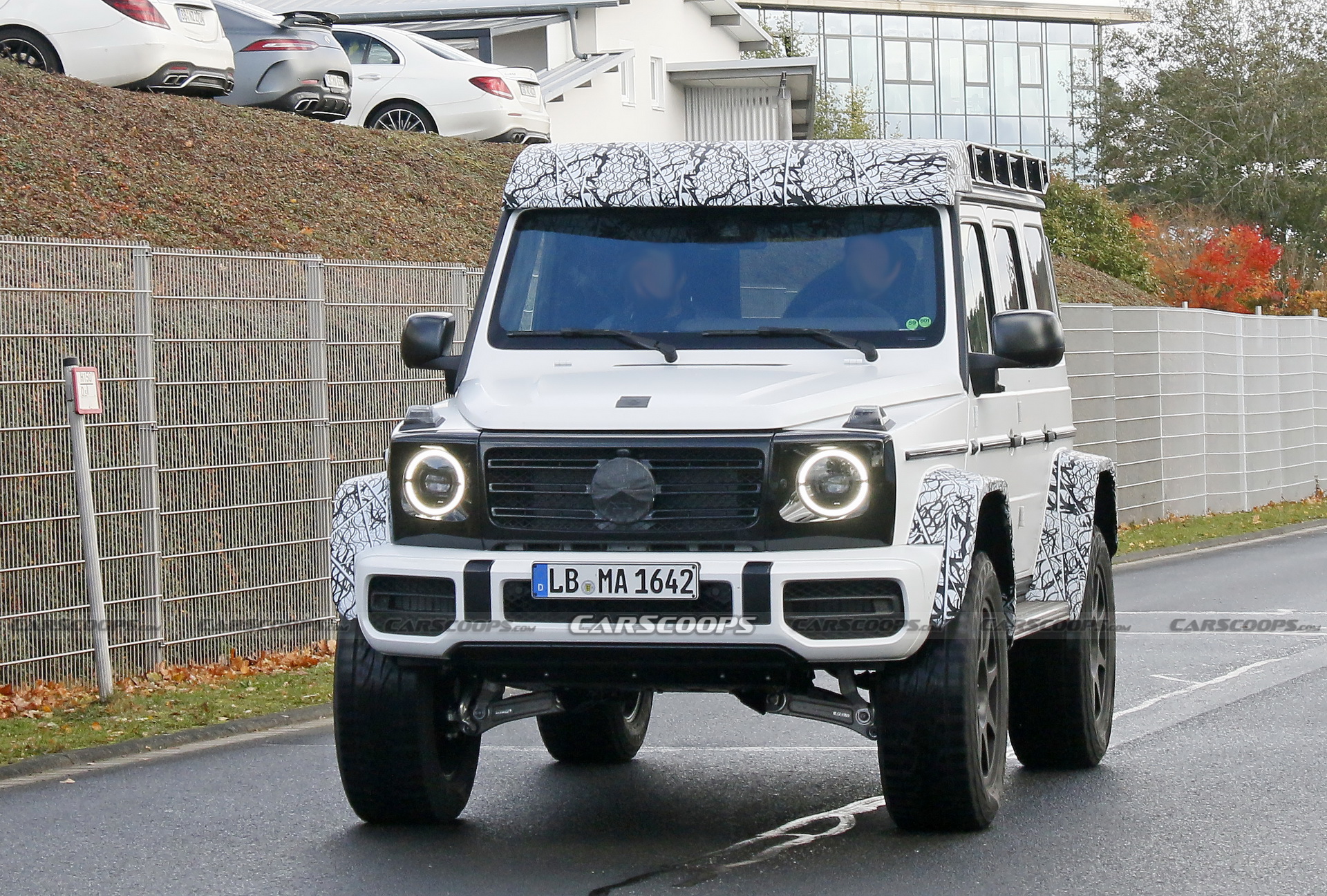2021 Mercedes-AMG G-Class 4×4² Gears Up For The Nurburgring Test Center