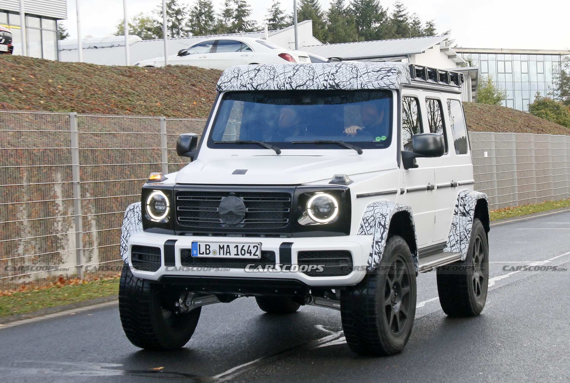 2021 Mercedes-AMG G-Class 4×4² Gears Up For The Nurburgring Test Center