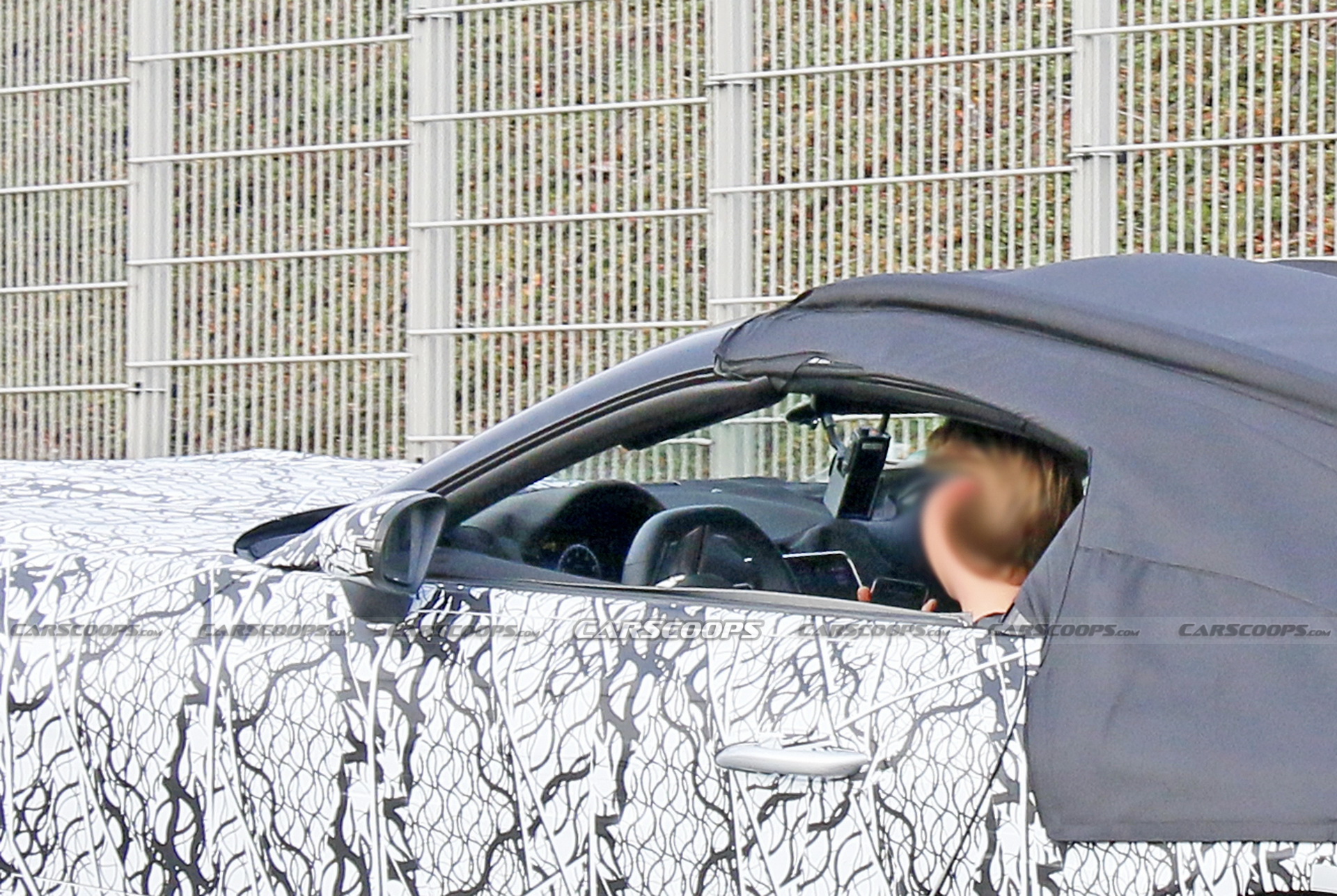 2021 Mercedes-AMG SL Reveals More Of Itself In New Spy Shots, Including A Glimpse Of The Interior