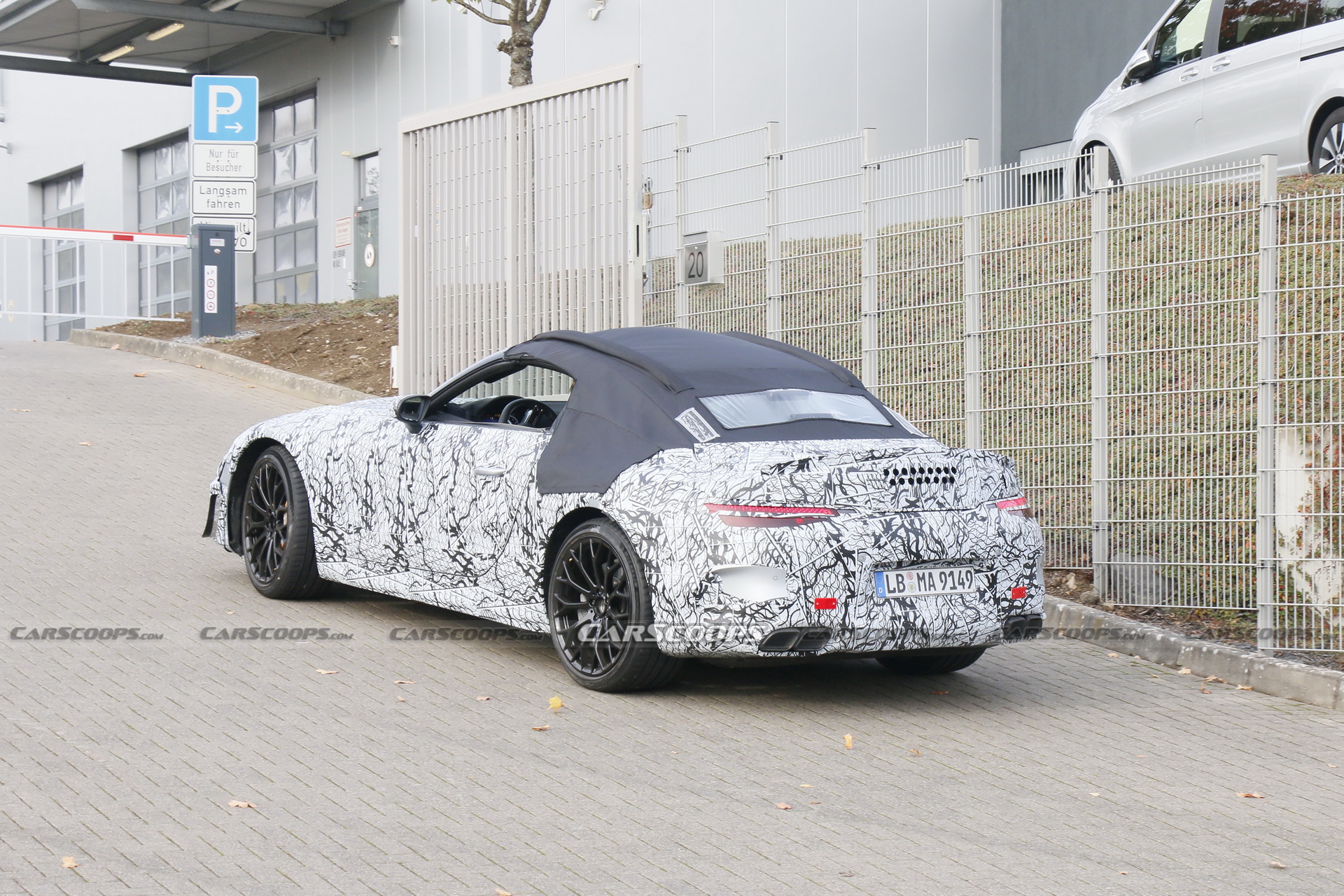 2021 Mercedes-AMG SL Reveals More Of Itself In New Spy Shots, Including A Glimpse Of The Interior