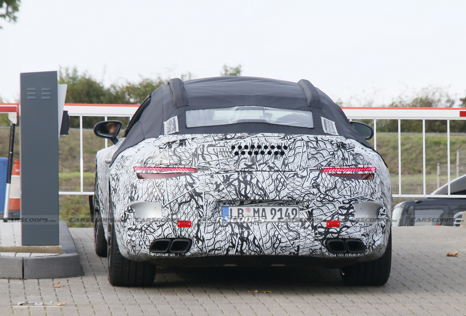 2021 Mercedes-AMG SL Reveals More Of Itself In New Spy Shots, Including A Glimpse Of The Interior