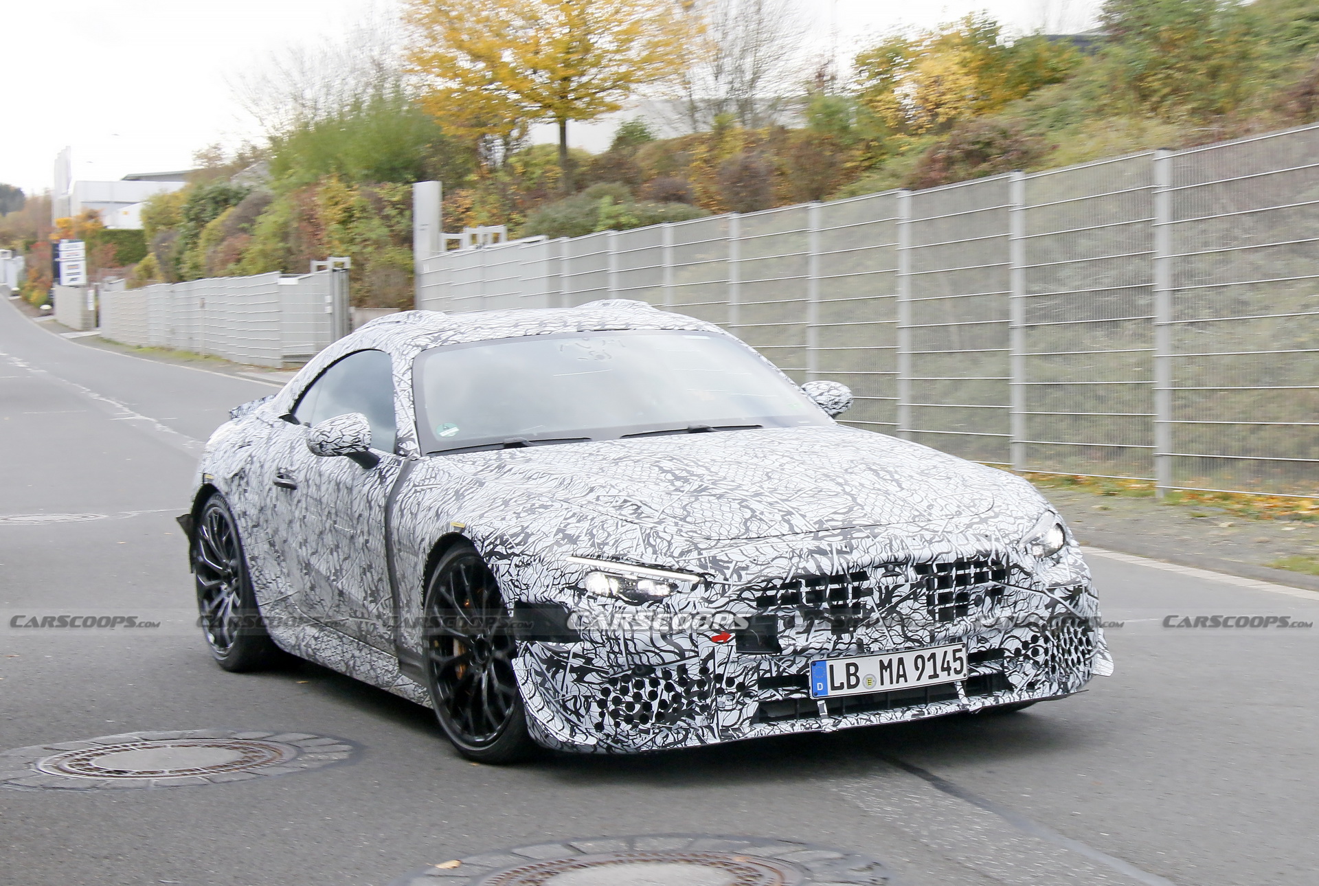 2021 Mercedes-AMG SL Reveals More Of Itself In New Spy Shots, Including A Glimpse Of The Interior