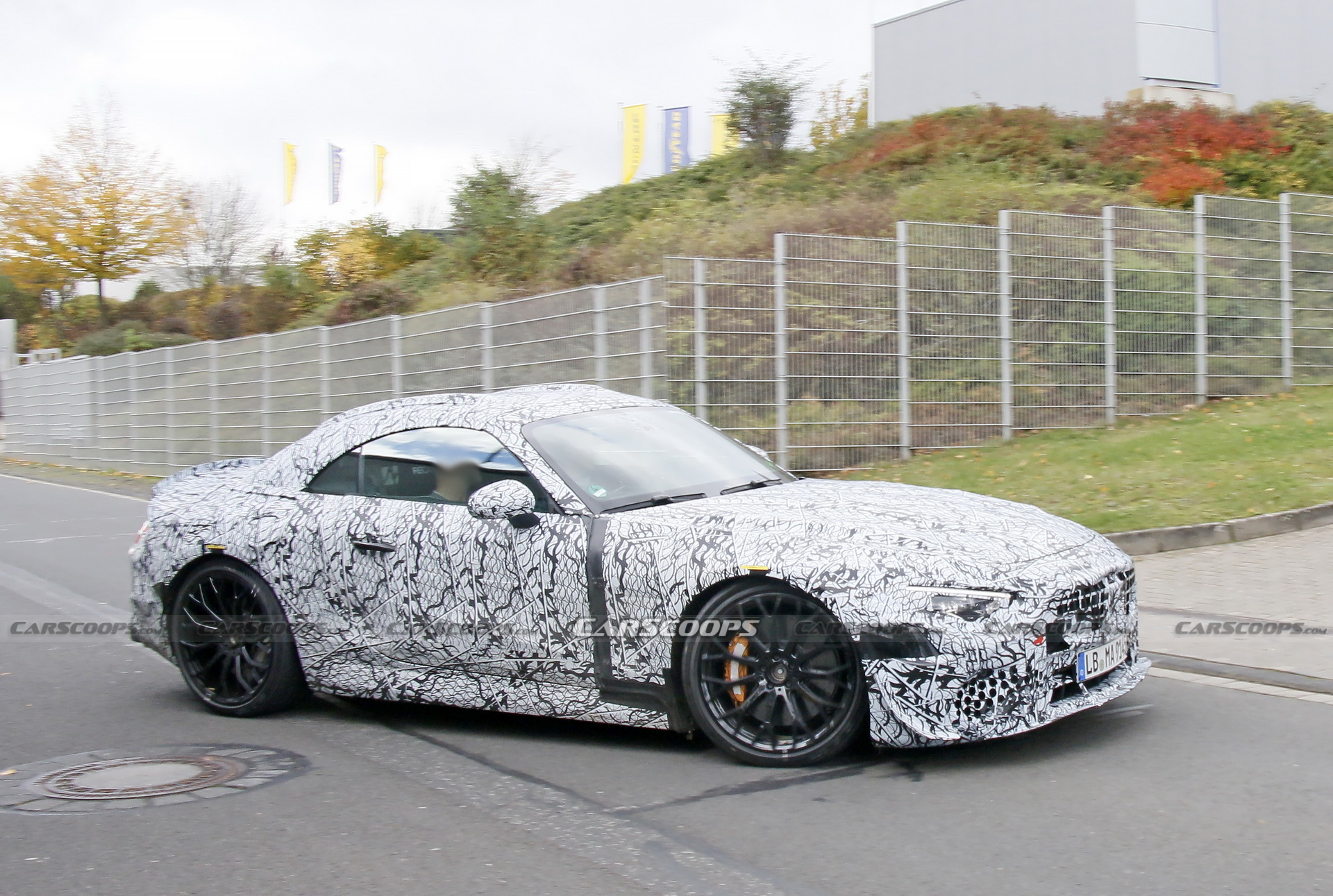 2021 Mercedes-AMG SL Reveals More Of Itself In New Spy Shots, Including A Glimpse Of The Interior