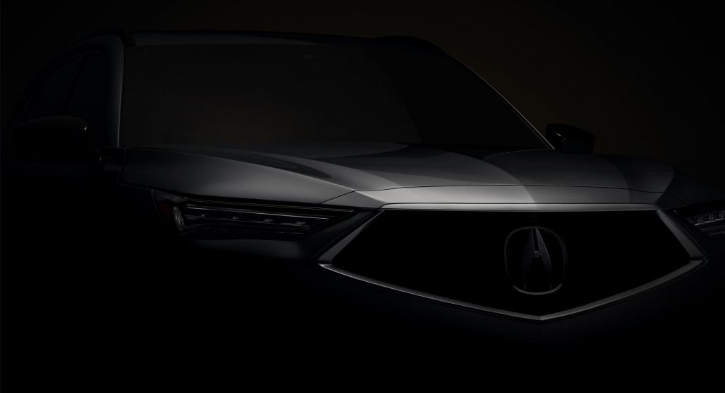 2022 Acura MDX Teased In Production Form, Debuts December 8th