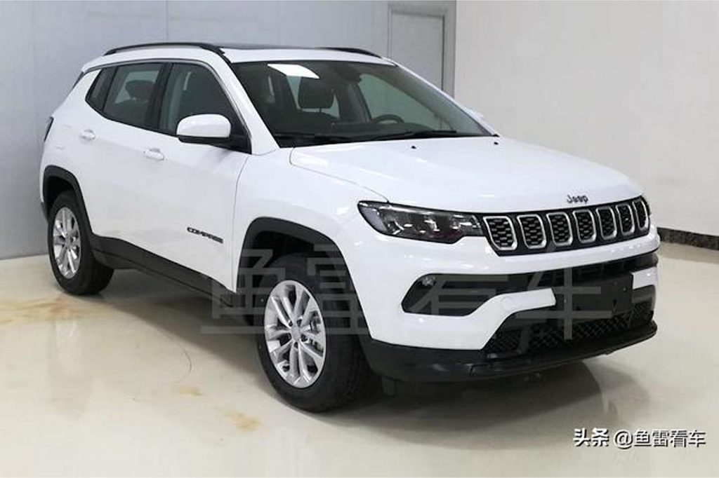 Facelifted 2022 Jeep Compass Surfaces Early In China