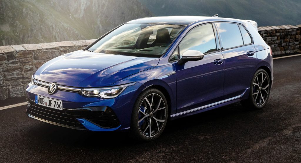  2022 VW Golf R Debuts With 315 HP, Torque Vectoring AWD, A Manual Gearbox And Drift Mode