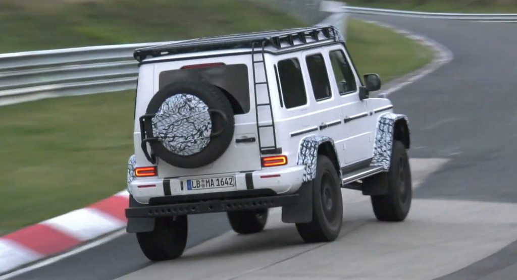  2021 Mercedes-AMG G-Class 4×4² Trades The Wilderness For The Nurburgring Circuit