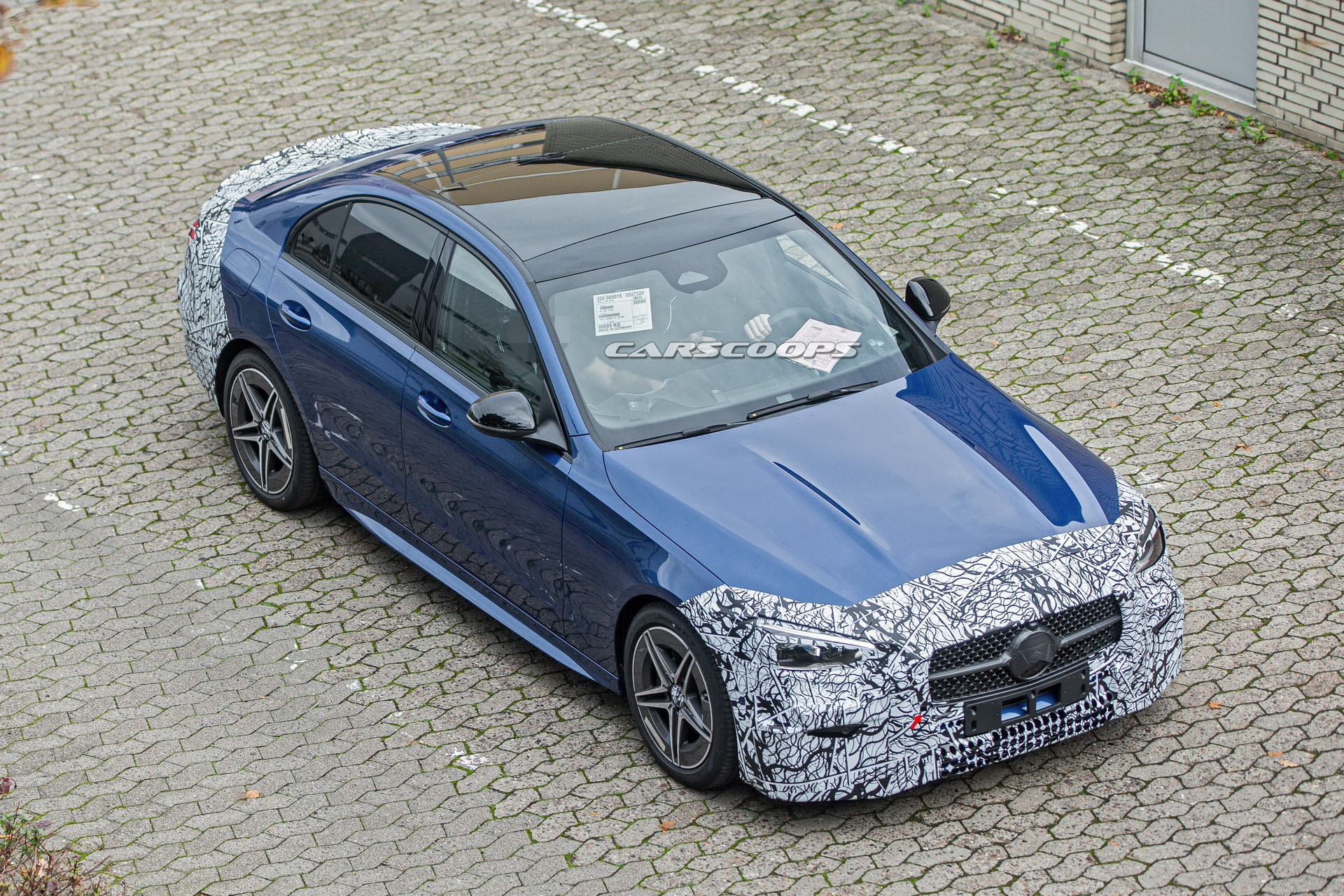 2022 Mercedes-Benz C-Class Drops Most Of Its Camouflage To Reveal Elegant New Design