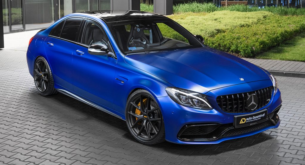 Mercedes Amg C63 S Charon By Auto Dynamics Looks Rather Reserved For An 4 Hp Super Sedan Carscoops