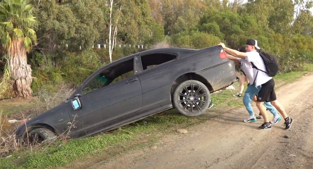 Popular British Influencer Arrested After Dumping BMW 3-Series In A River