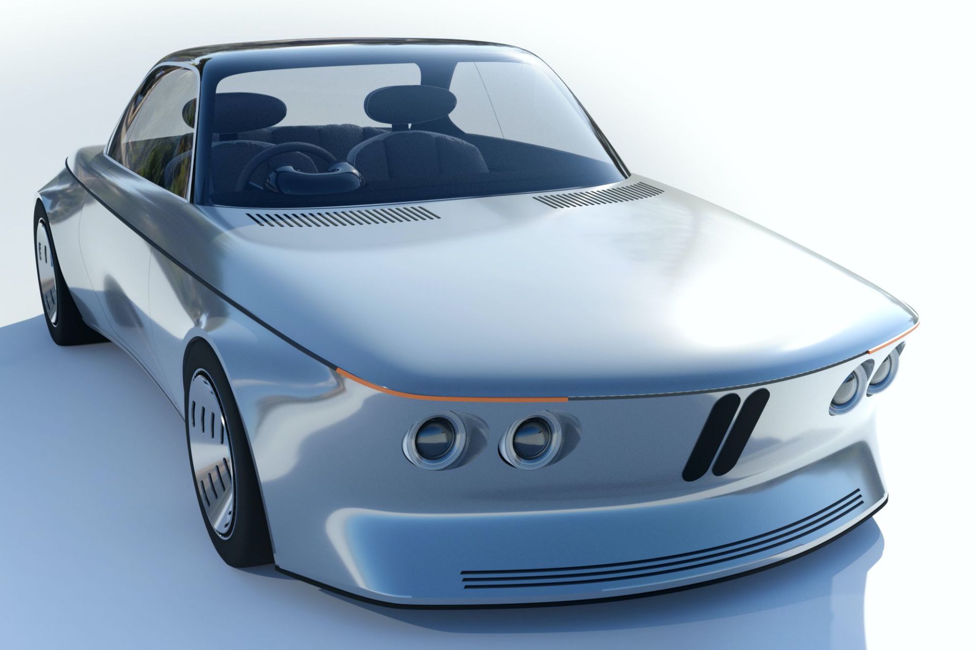 BMW EV9 Design Study Takes The E9 Coupe Into The Electric Age