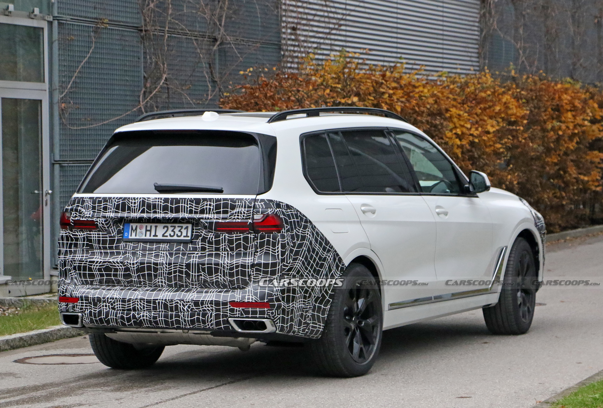 2022 BMW X7 Facelift Prototype Shows Hints Of Brand’s New Controversial Facial Design Direction