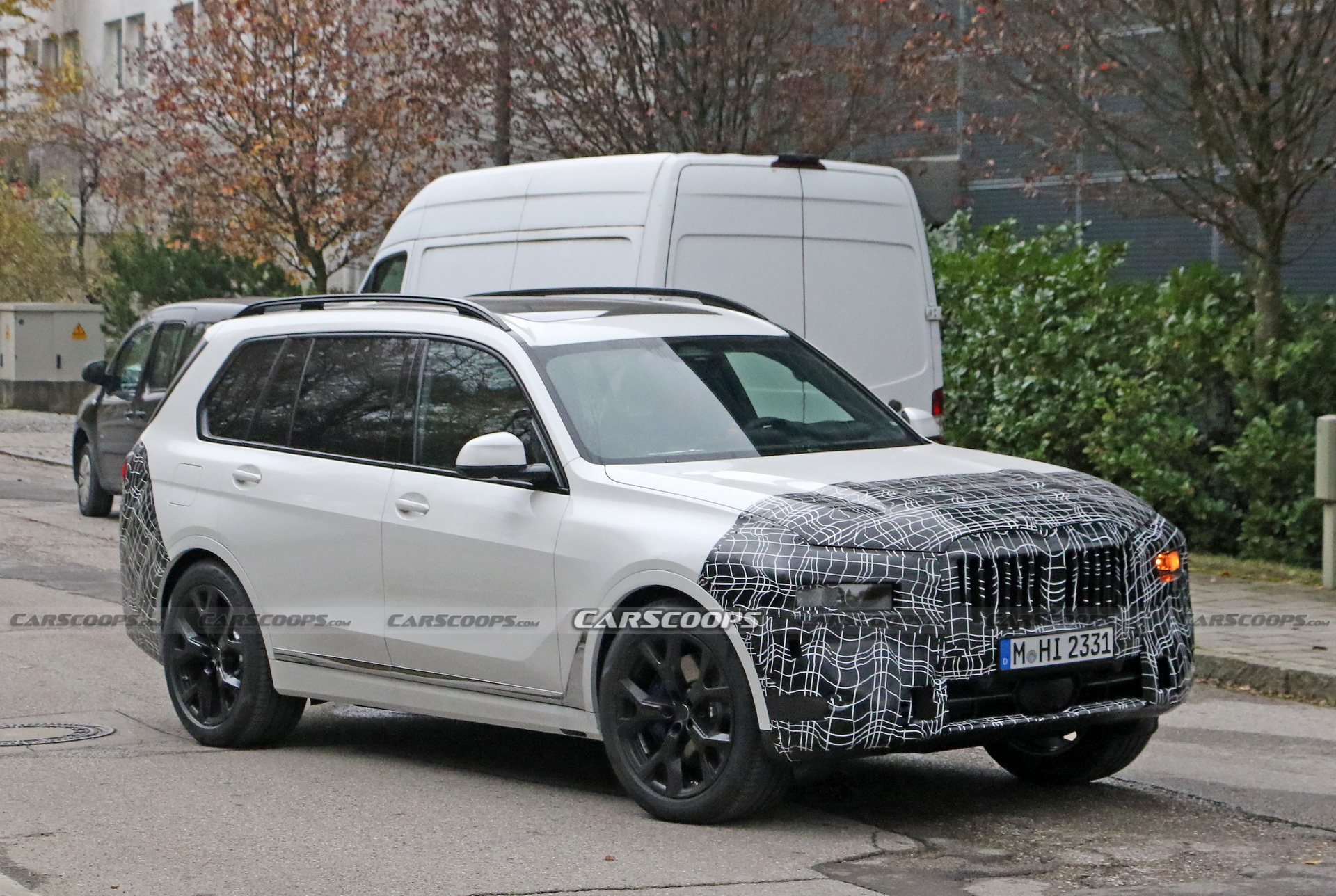 2022 BMW X7 Facelift Prototype Shows Hints Of Brand’s New Controversial Facial Design Direction