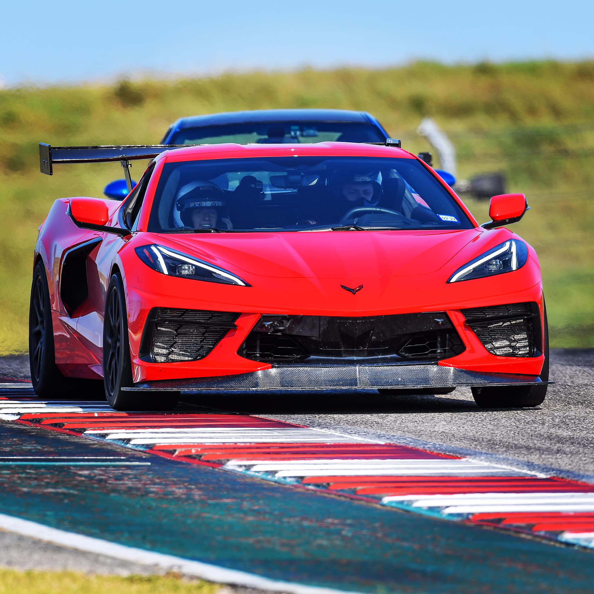 LG Motorsport Gives C8 Corvette Big Rear Wing For Extra Downforce