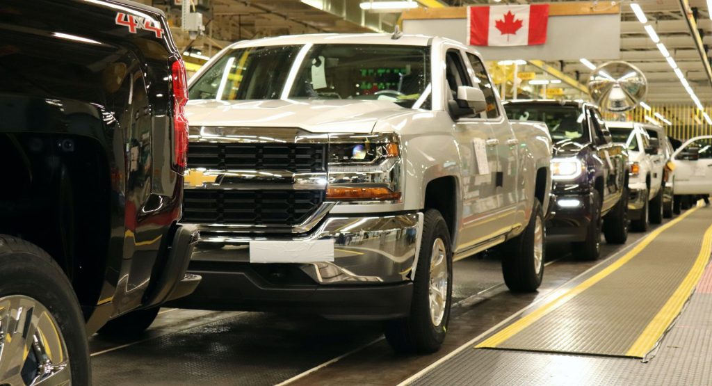  GM Bringing Back Pickup Truck Production To Canada From 2022