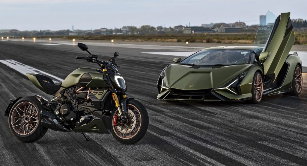  Ducati Diavel 1260 Lamborghini Debuts As A Limited Edition Bike Inspired By The Sian FKP 37
