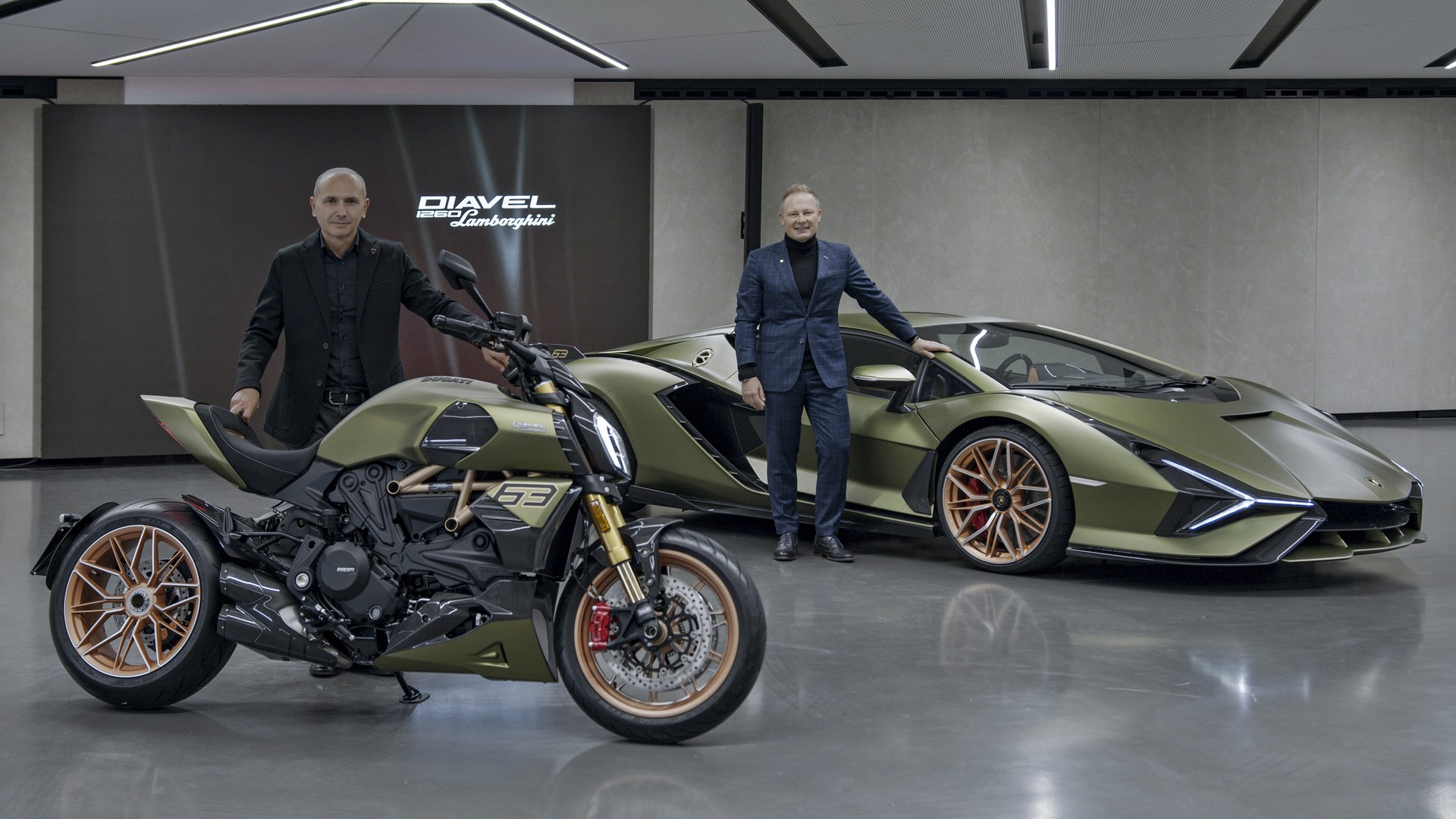 Ducati Diavel 1260 Lamborghini Debuts As A Limited Edition Bike Inspired By The Sian FKP 37