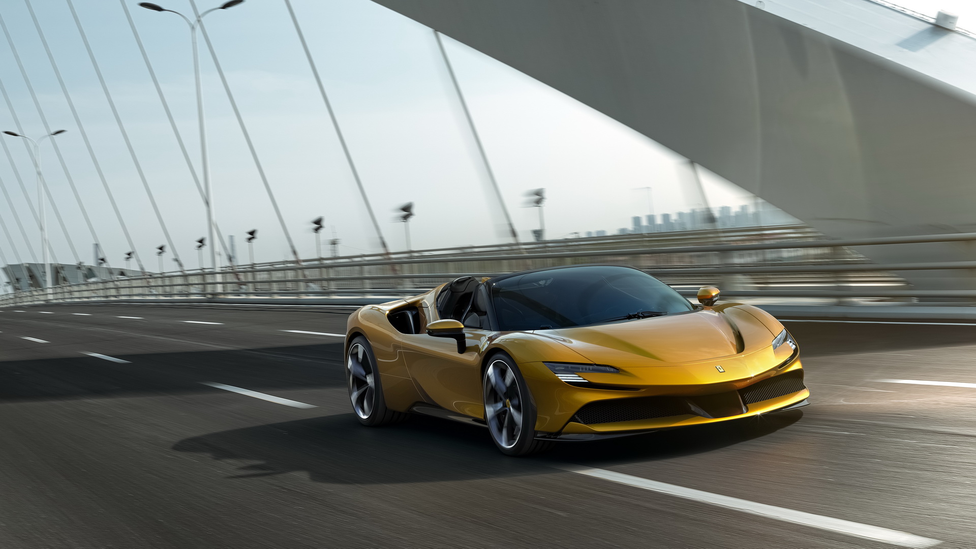 New Ferrari SF90 Spider Drops Its Top And Brings 1000 HP To The Party