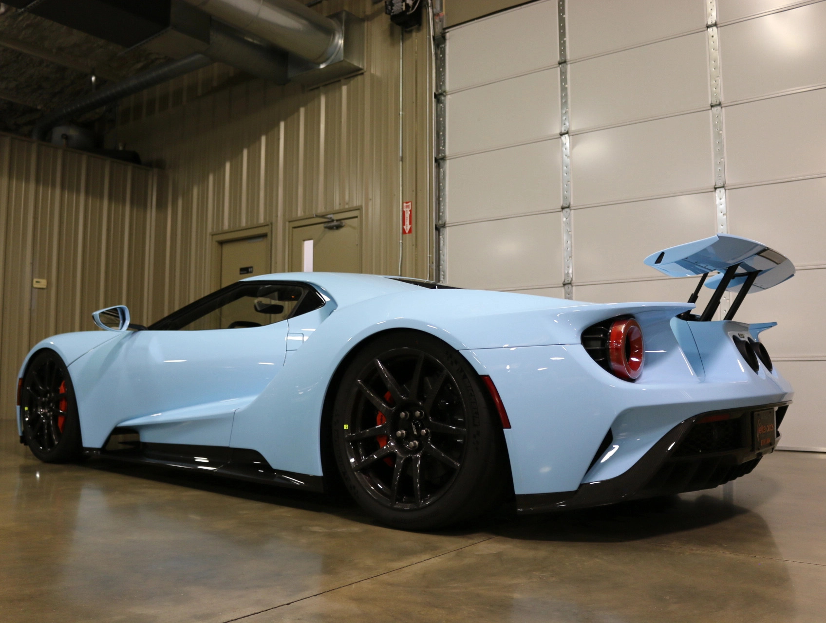 Light Blue 2018 Ford GT Has Already Attracted Bids 40% Over Its Original Sticker Price