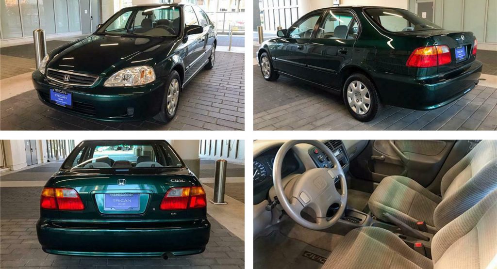  After 20 Years, This 2000 Honda Civic SE Has Only Clocked 5,750 Miles