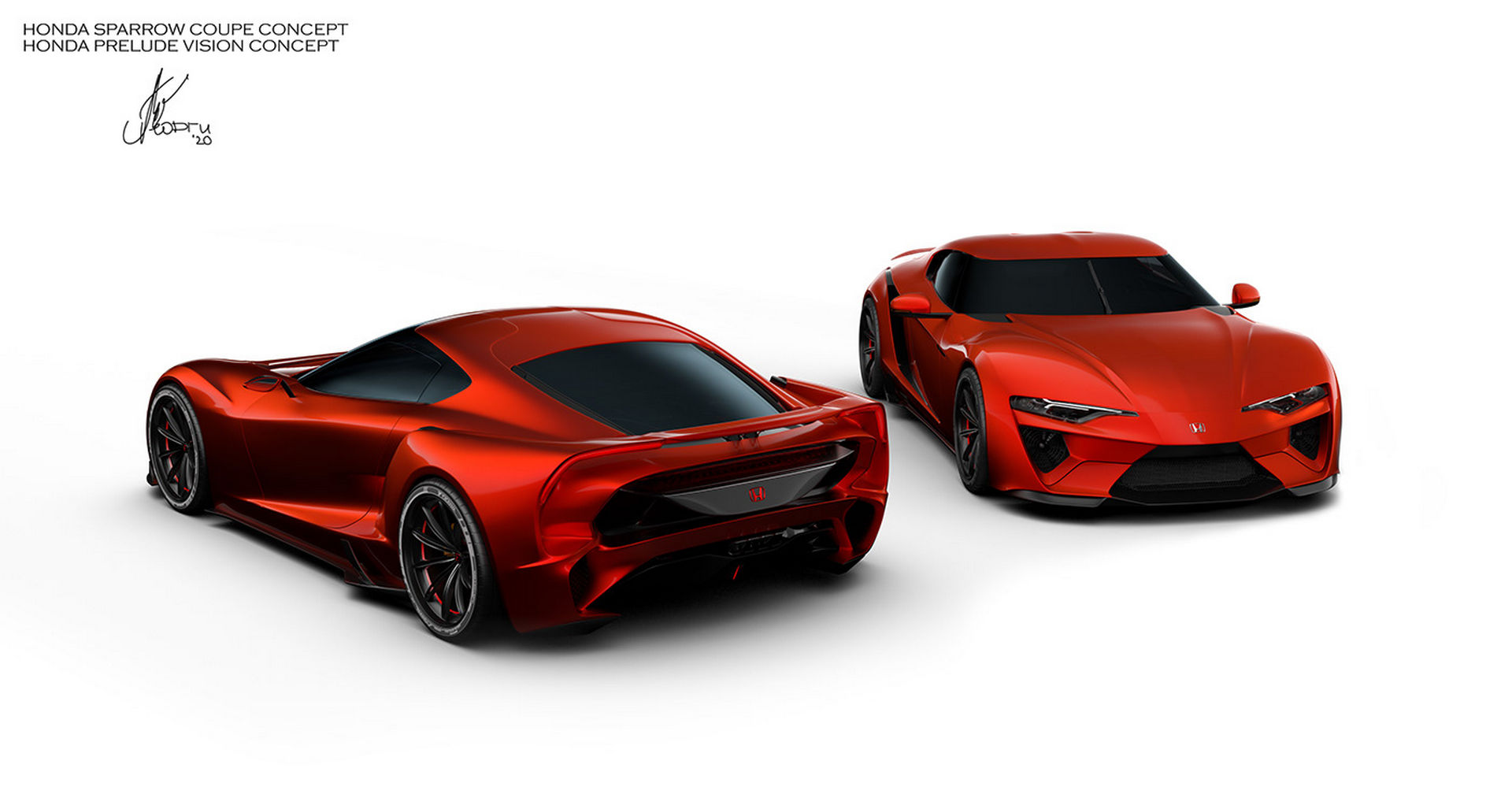 Would The Sparrow Coupe and Prelude Vision Concepts Fit Into Honda’s Lineup?