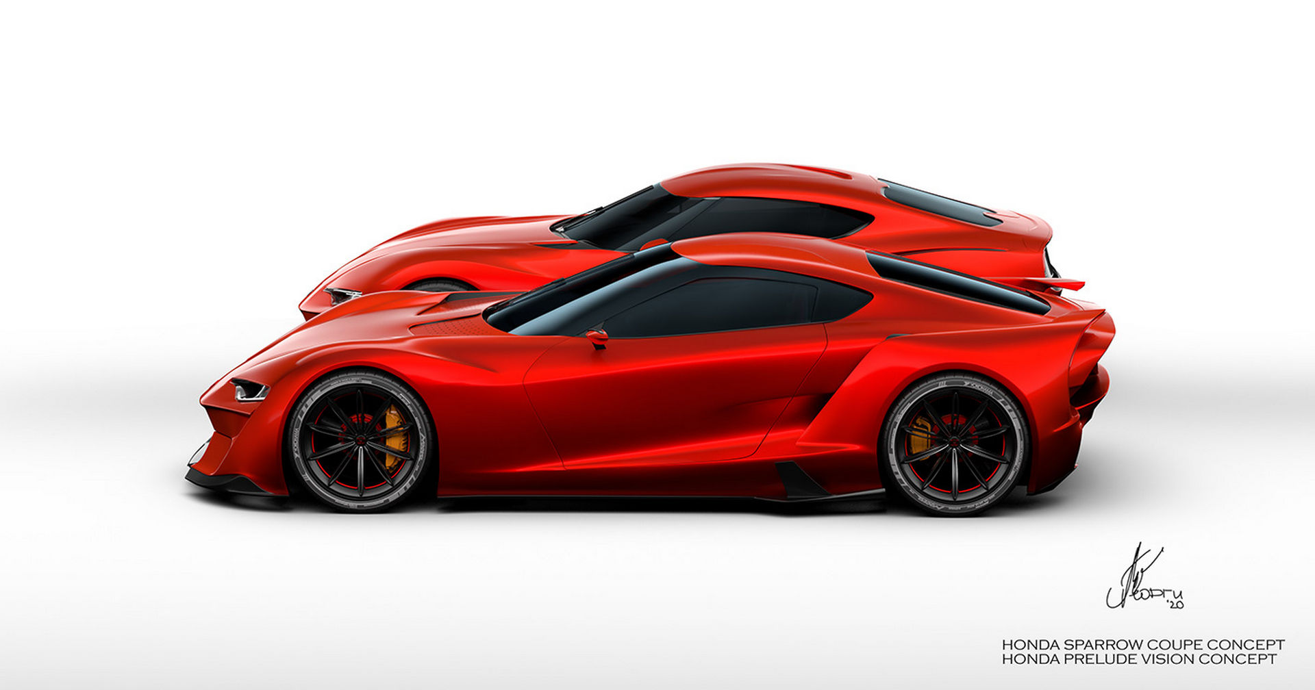 Would The Sparrow Coupe and Prelude Vision Concepts Fit Into Honda’s Lineup?