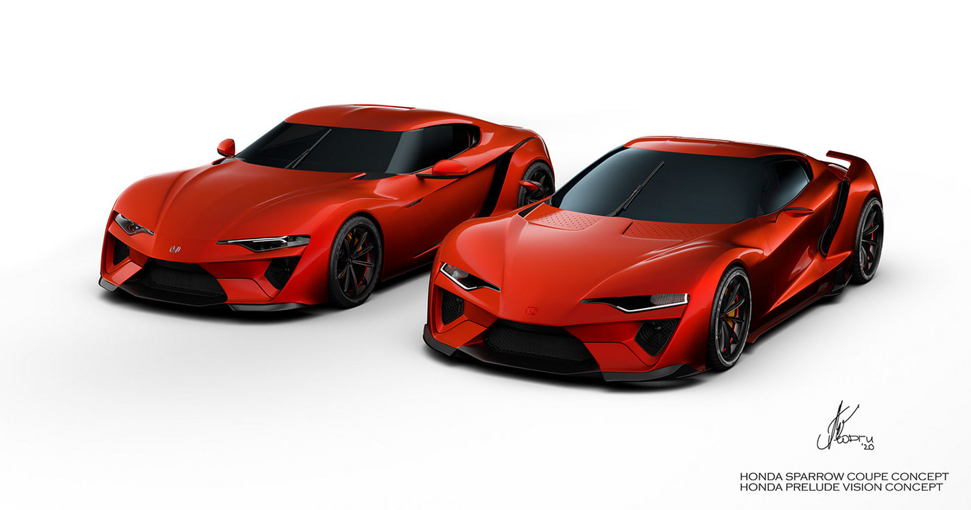 Would The Sparrow Coupe and Prelude Vision Concepts Fit Into Honda’s Lineup?