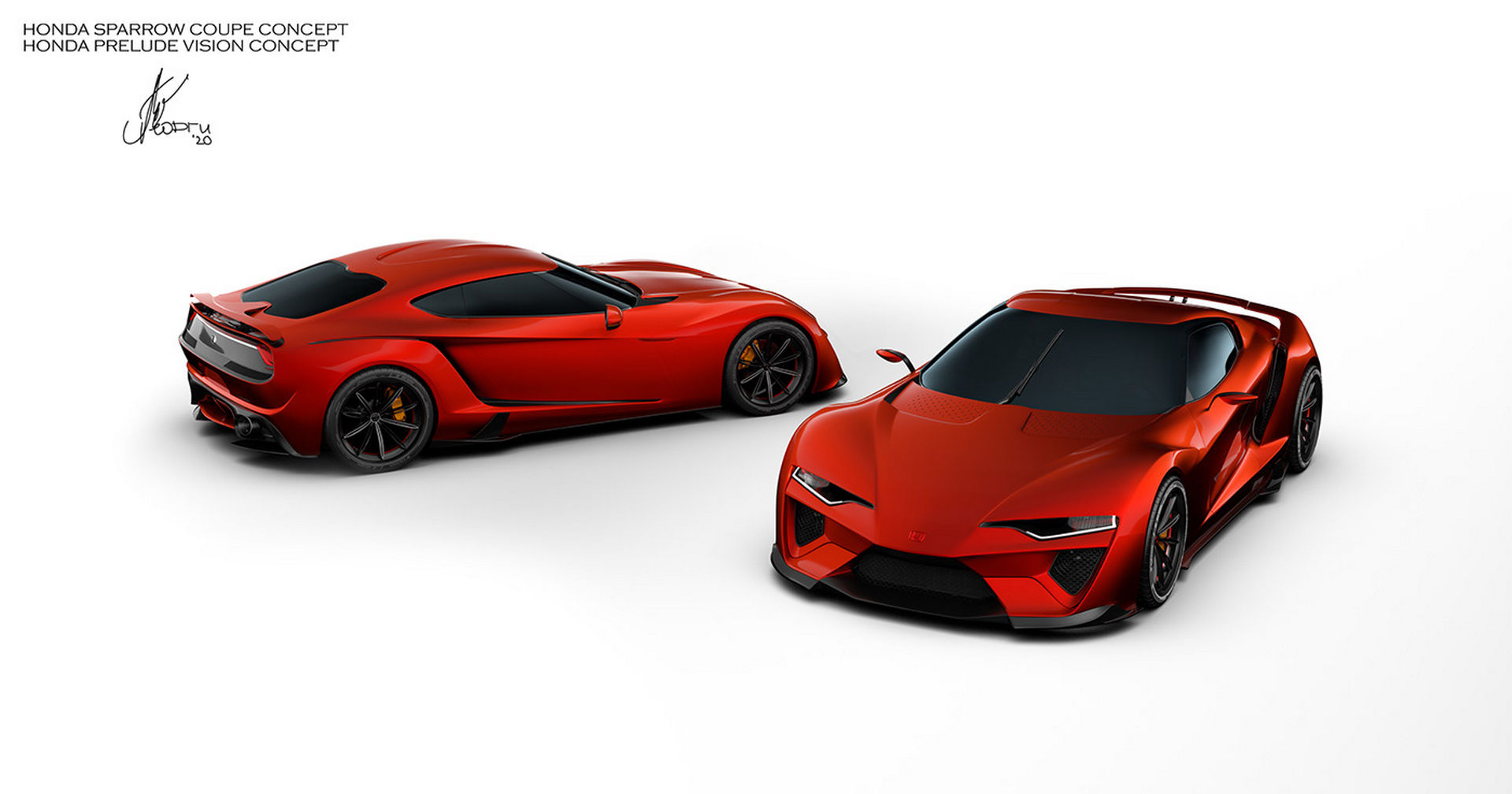 Would The Sparrow Coupe and Prelude Vision Concepts Fit Into Honda’s Lineup?