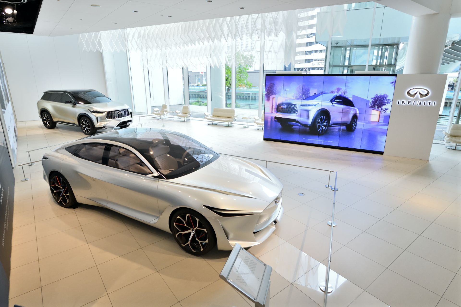 The Future Looks Bright At The Newly-Opened Infiniti Lounge In Yokohama