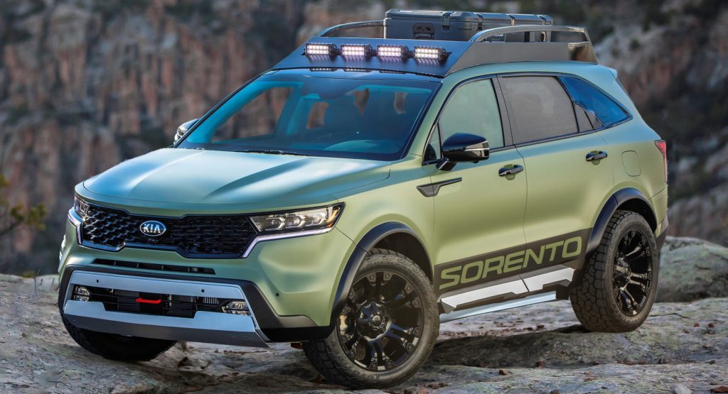  Kia Highlights The Sorento X-Line’s Off-Road Chops With New Yosemite And Zion Concepts