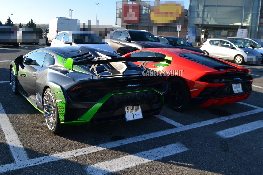 New Lamborghini Huracan STO Snapped In Italy With A Unique Livery