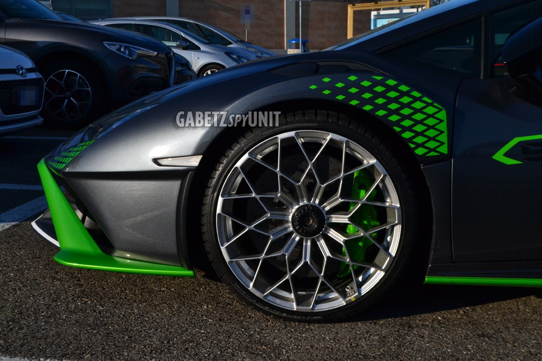 New Lamborghini Huracan STO Snapped In Italy With A Unique Livery