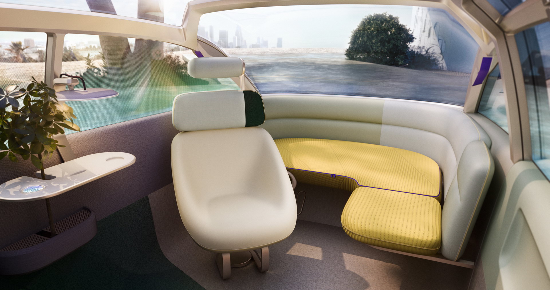 MINI Vision Urbanaut Is As A Futuristic Autonomous Minivan Doubling As A Chic Urban Hangout