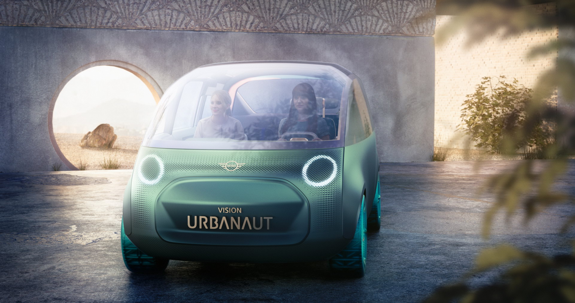 MINI Vision Urbanaut Is As A Futuristic Autonomous Minivan Doubling As A Chic Urban Hangout