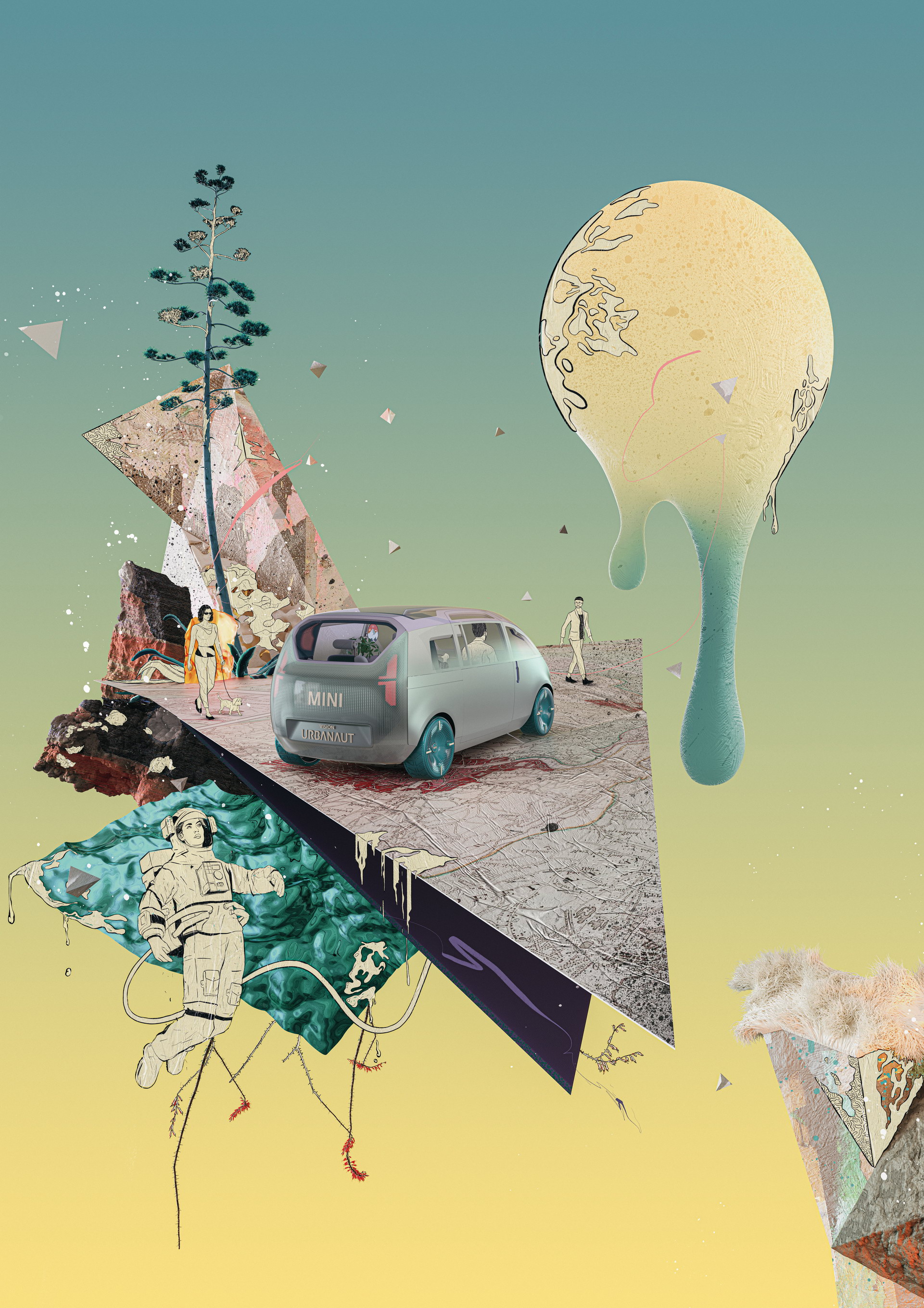 MINI Vision Urbanaut Is As A Futuristic Autonomous Minivan Doubling As A Chic Urban Hangout