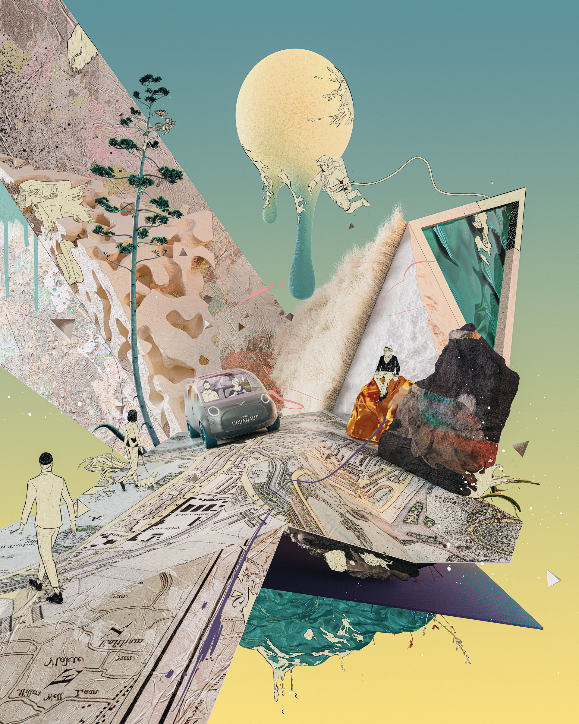 MINI Vision Urbanaut Is As A Futuristic Autonomous Minivan Doubling As A Chic Urban Hangout