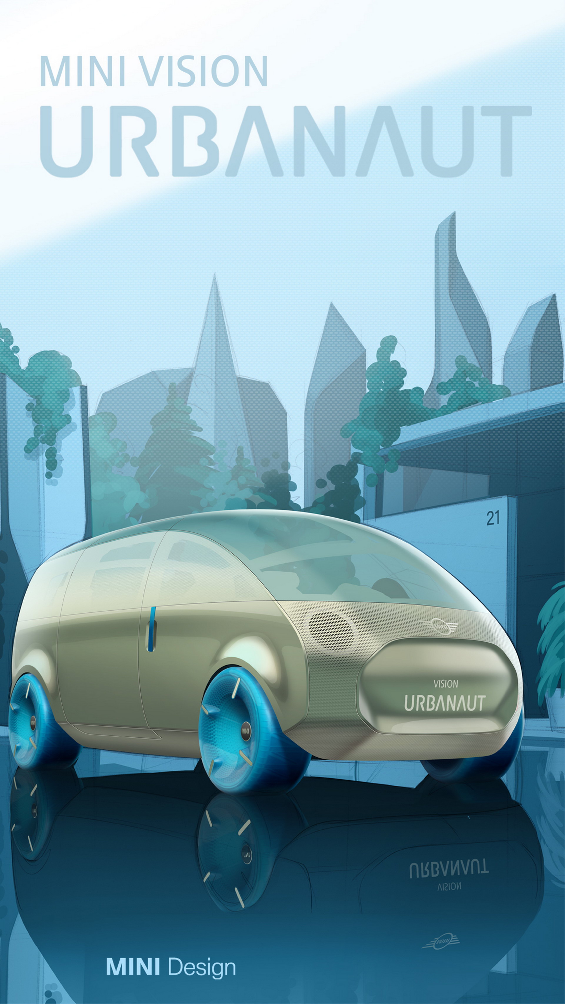 MINI Vision Urbanaut Is As A Futuristic Autonomous Minivan Doubling As A Chic Urban Hangout