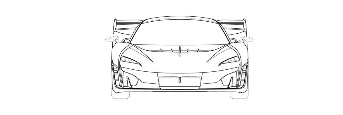 McLaren Sabre / BC-03 Revealed In Patent Photos