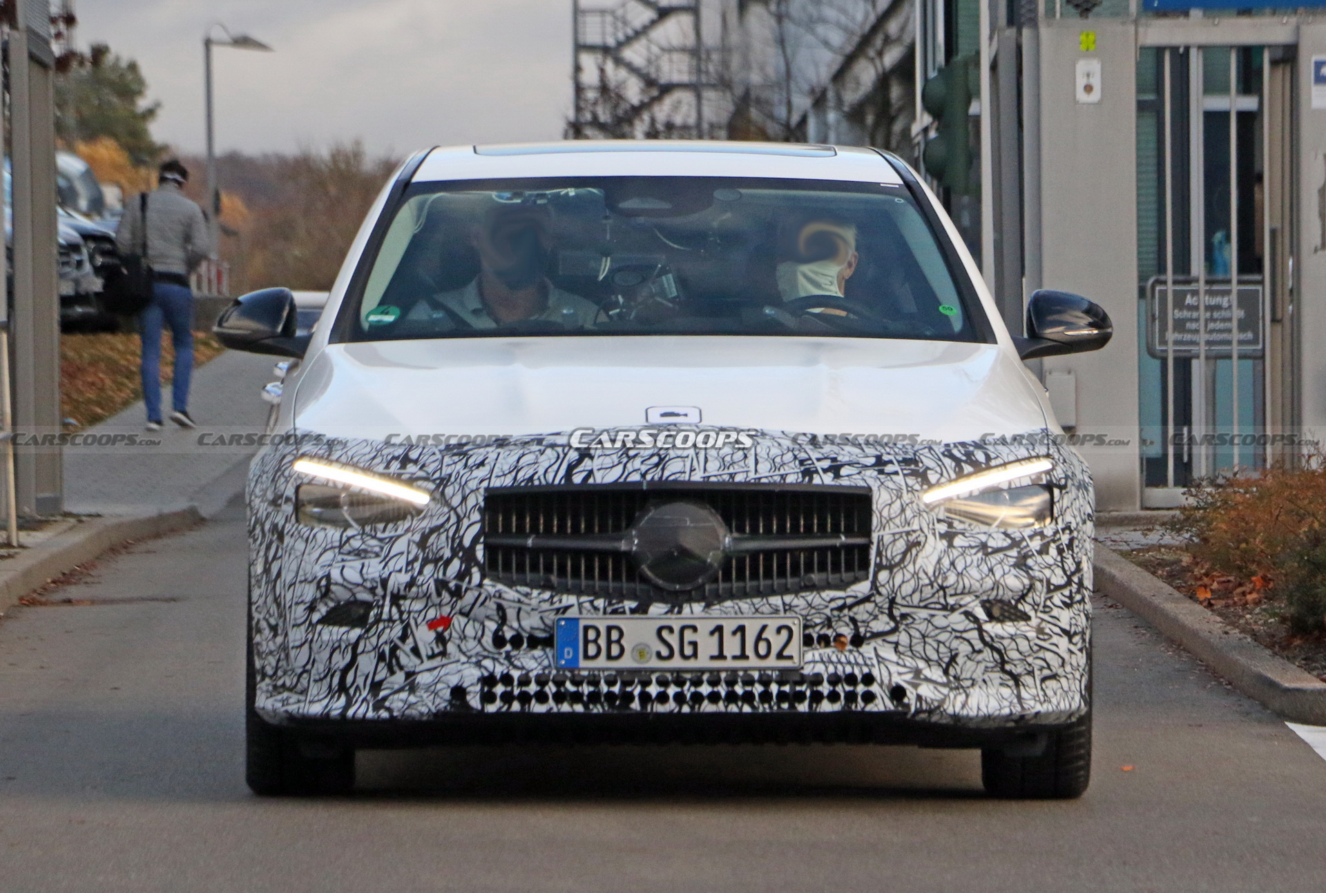 2022 Mercedes-Benz C-Class Sedan Gives Off Miniature S-Class Vibes In Latest Spy Photos