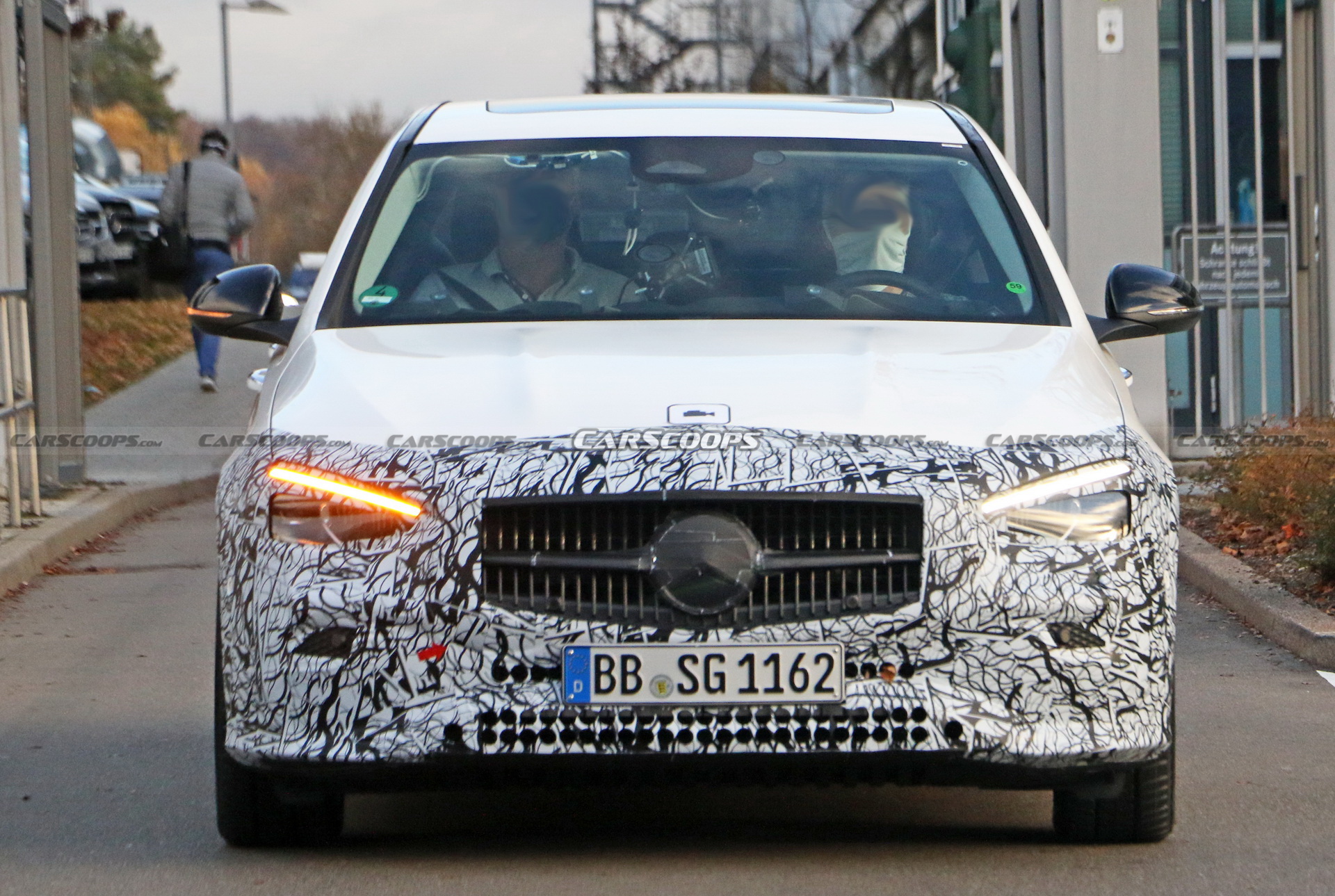 2022 Mercedes-Benz C-Class Sedan Gives Off Miniature S-Class Vibes In Latest Spy Photos