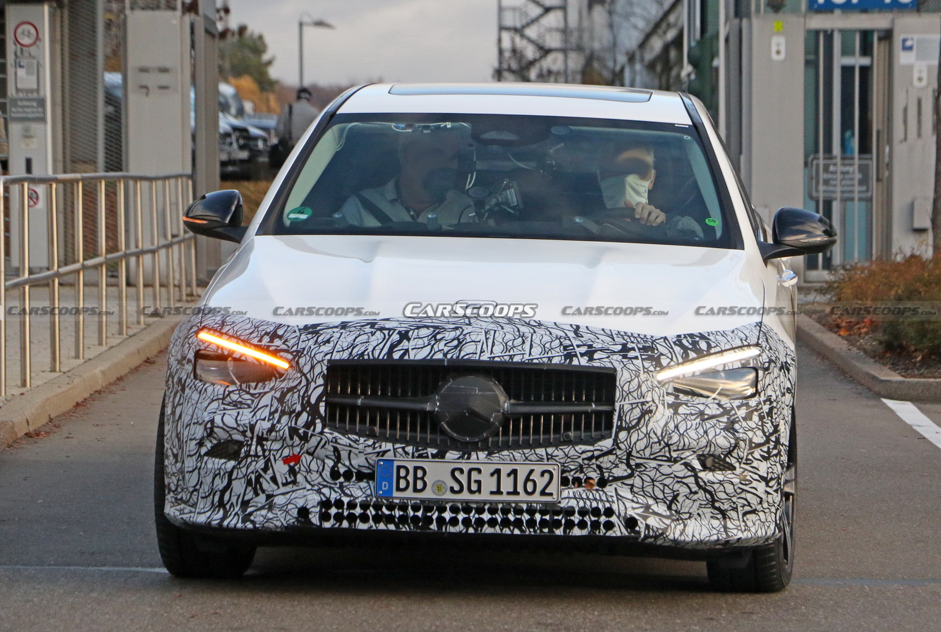2022 Mercedes-Benz C-Class Sedan Gives Off Miniature S-Class Vibes In Latest Spy Photos
