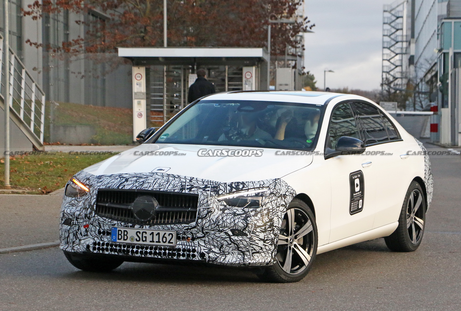 2022 Mercedes-Benz C-Class Sedan Gives Off Miniature S-Class Vibes In Latest Spy Photos