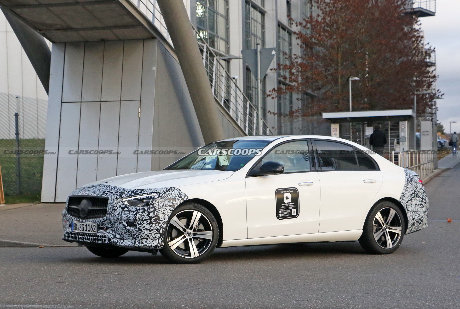 2022 Mercedes-Benz C-Class Sedan Gives Off Miniature S-Class Vibes In Latest Spy Photos