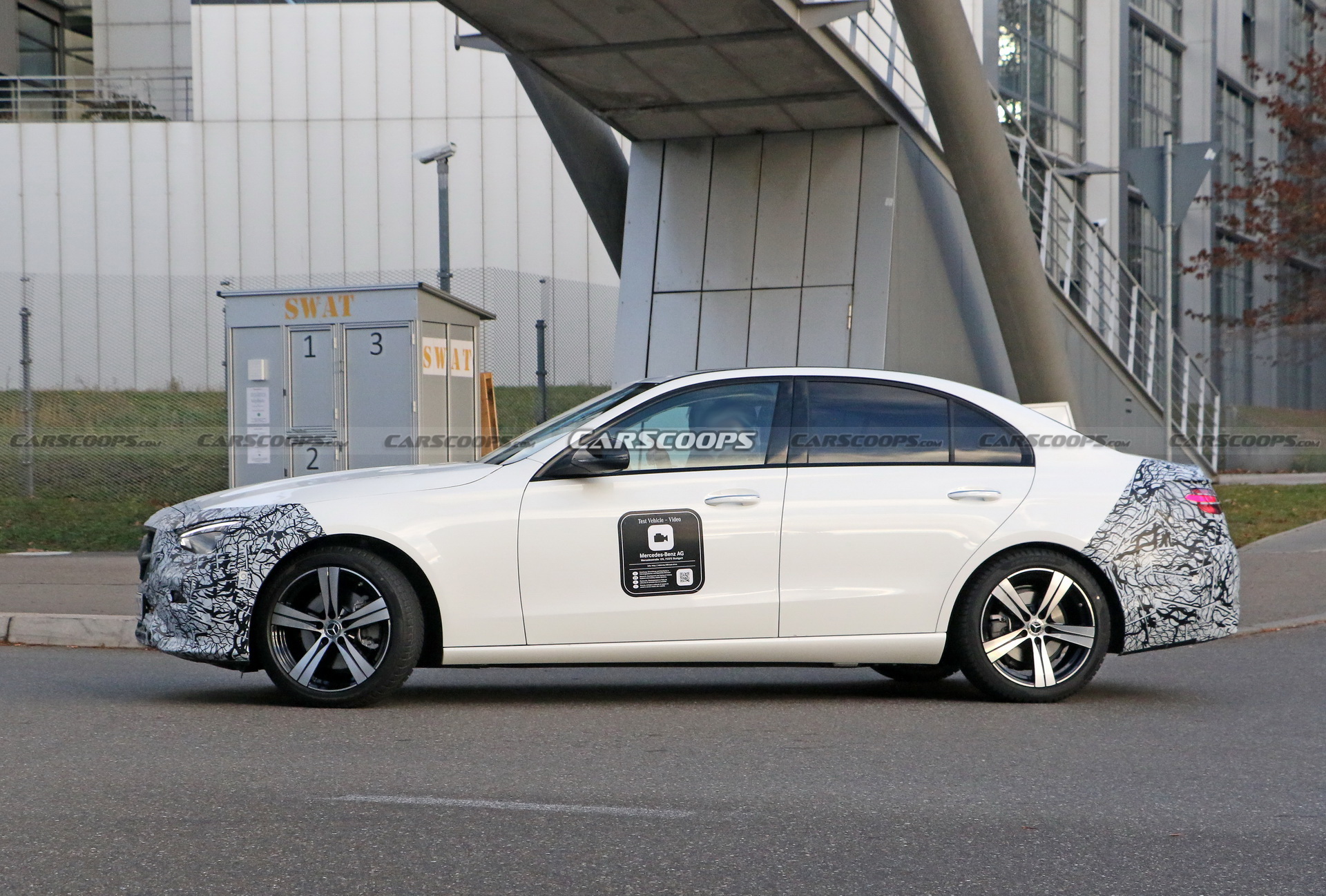 2022 Mercedes-Benz C-Class Sedan Gives Off Miniature S-Class Vibes In Latest Spy Photos