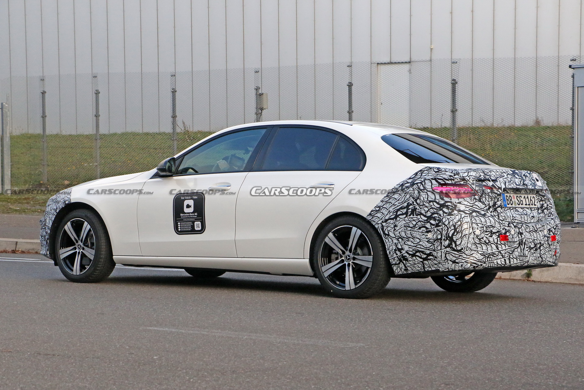 2022 Mercedes-Benz C-Class Sedan Gives Off Miniature S-Class Vibes In Latest Spy Photos